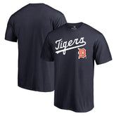 Detroit Tigers Cooperstown Collection Wahconah T-Shirt - Navy T-shirts