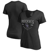 Colorado Rockies Women's Live For It T-Shirt - Black T-shirts