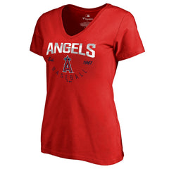 Los Angeles Angels Women's Live For It T-Shirt - Red T-shirts