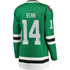 NHL Jamie Benn Dallas Stars Fanatics Women's Home Breakaway Jersey - Green