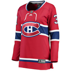 NHL Carey Price Montreal Canadiens Fanatics Women's Home Breakaway Jersey - Red