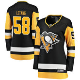 NHL Kris Letang Pittsburgh Penguins Fanatics Women's Home Breakaway Jersey - Black