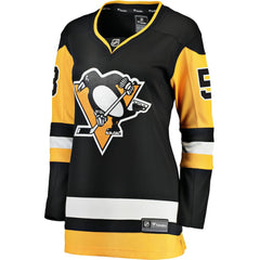 NHL Kris Letang Pittsburgh Penguins Fanatics Women's Home Breakaway Jersey - Black