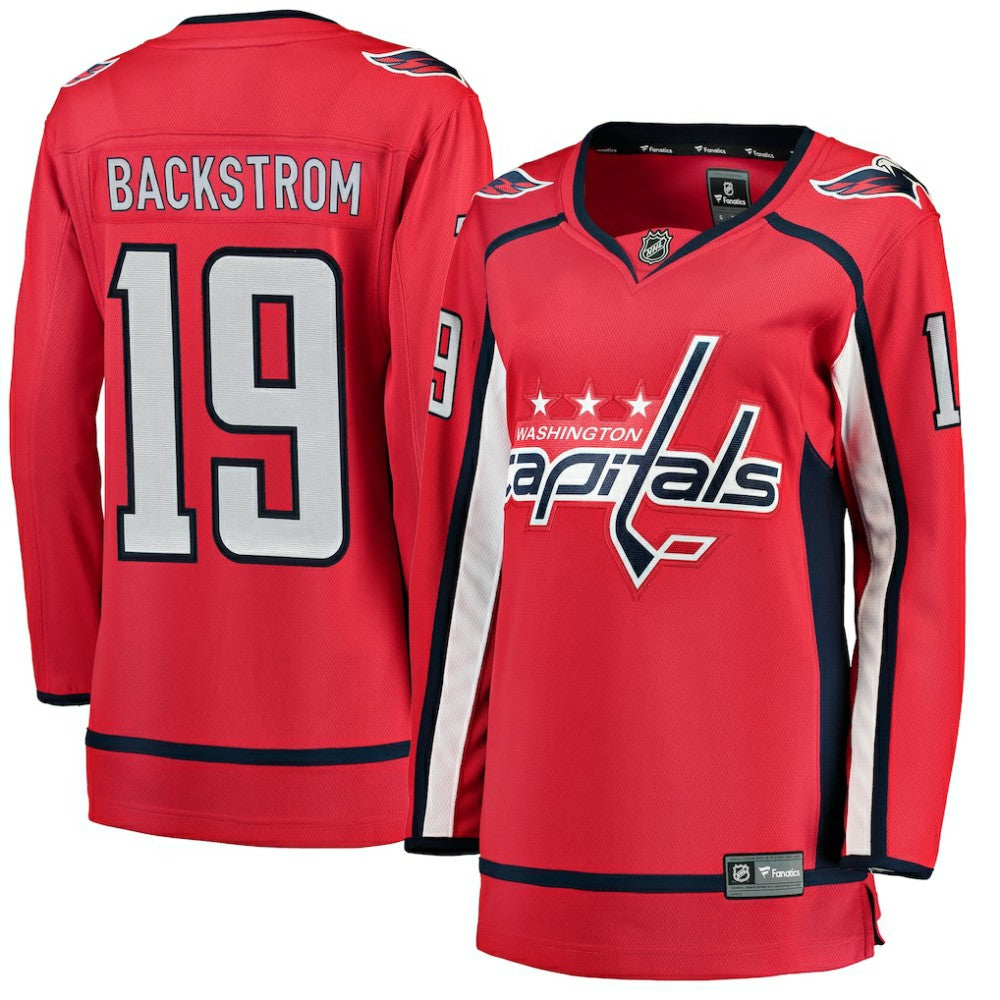 NHL Nicklas Backstrom Washington Capitals Fanatics Women's Home Breakaway Jersey - Red