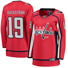 NHL Nicklas Backstrom Washington Capitals Fanatics Women's Home Breakaway Jersey - Red
