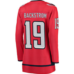 NHL Nicklas Backstrom Washington Capitals Fanatics Women's Home Breakaway Jersey - Red