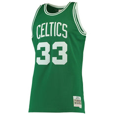 NBA Larry Bird Boston Celtics Hardwood Classics Swingman Jersey - Kelly Green
