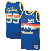 Dikembe Mutombo Denver Nuggets 1991/92 Hardwood Classics Swingman Jersey Blue