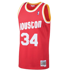 NBA Hakeem Olajuwon Houston Rockets 1993/94 Hardwood Classics Swingman Jersey - Red