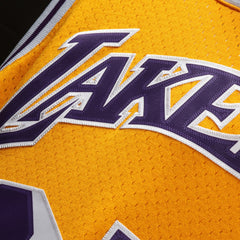 NBA Magic Johnson Los Angeles Lakers 1984/85 Hardwood Classics Swingman Jersey - Gold