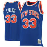 NBA Patrick Ewing New York Knicks 1991/92 Hardwood Classics Swingman Jersey - Blue