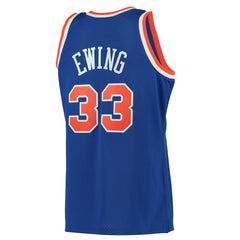 NBA Patrick Ewing New York Knicks 1991/92 Hardwood Classics Swingman Jersey - Blue