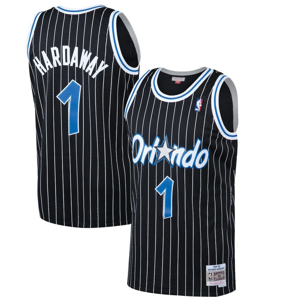 NBA Penny Hardaway Orlando Magic Hardwood Classics Swingman Jersey sale - Black