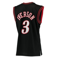 NBA Allen Iverson Philadelphia 76ers 2000/01 Hardwood Classics Swingman Jersey sale - Black