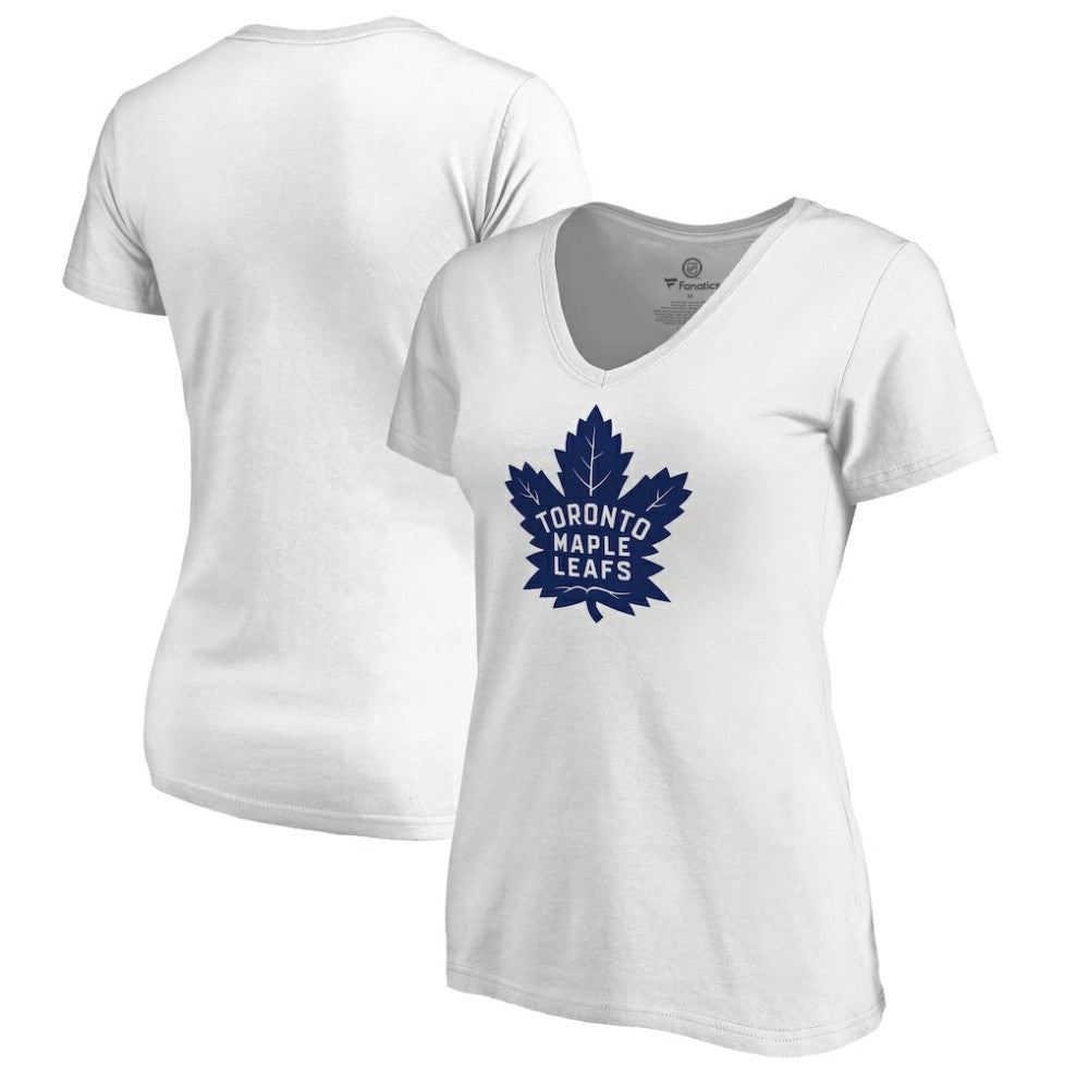 NHL Toronto Maple Leafs Women's Primary Logo T-Shirt - White