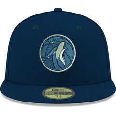 Minnesota Timberwolves Team Color 59FIFTY Fitted Hat Navy