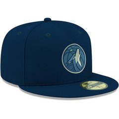 Minnesota Timberwolves Team Color 59FIFTY Fitted Hat Navy