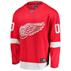 NHL Detroit Red Wings Fanatics Home Breakaway Custom Jersey - Red