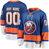 NHL New York Islanders Fanatics Home Breakaway Custom Jersey - Blue