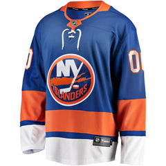 NHL New York Islanders Fanatics Home Breakaway Custom Jersey - Blue