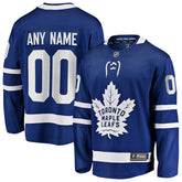 NHL Toronto Maple Leafs Fanatics Home Breakaway Custom Jersey - Blue