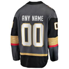 NHL Vegas Golden Knights Fanatics Alternate Breakaway Custom Jersey - Gray