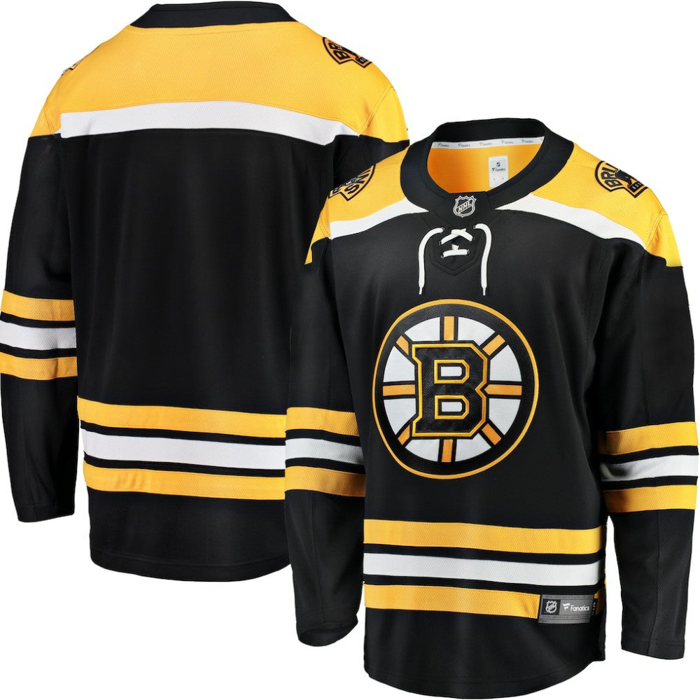 NHL Boston Bruins Fanatics Breakaway Home Jersey - Black