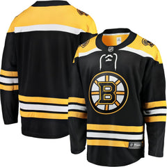 NHL Boston Bruins Fanatics Breakaway Home Jersey - Black