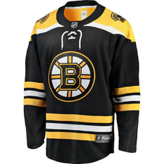 NHL Boston Bruins Fanatics Breakaway Home Jersey - Black