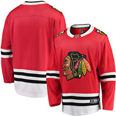 NHL Chicago Blackhawks Fanatics Breakaway Home Jersey - Red