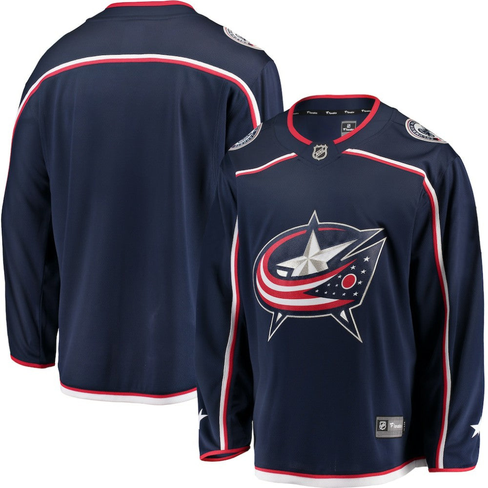NHL Columbus Blue Jackets Fanatics Breakaway Home Jersey - Navy