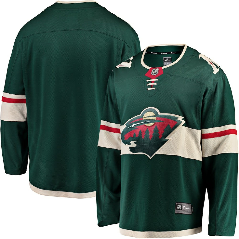 NHL Minnesota Wild Fanatics Breakaway Home Jersey - Green