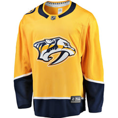 NHL Nashville Predators Fanatics Breakaway Home Jersey - Gold