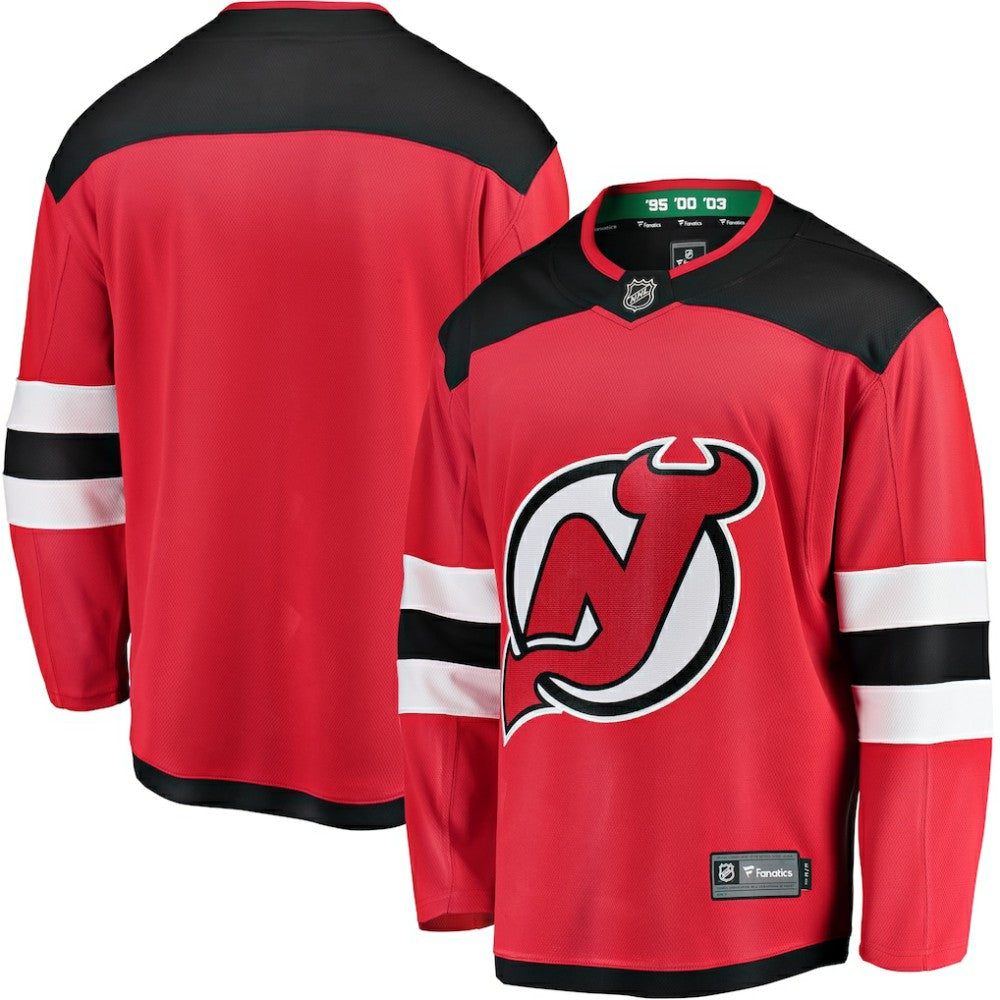 NHL New Jersey Devils Fanatics Breakaway Home Jersey - Red