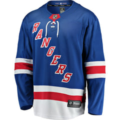 NHL New York Rangers Fanatics Breakaway Home Jersey - Blue