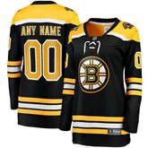 NHL,Custom Boston Bruins Fanatics Women's Home Breakaway Custom Jersey - Black