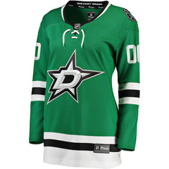 NHL Dallas Stars Fanatics Women's Home Breakaway Custom Jersey - Green