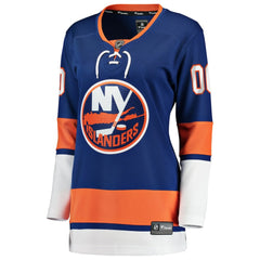 NHL New York Islanders Fanatics Women's Home Breakaway Custom Jersey - Blue