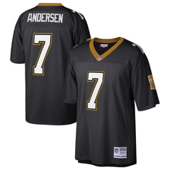 NFL Morten Andersen New Orleans Saints Retired Player Legacy Replica Jersey - Black for sale