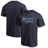 Tampa Bay Rays Team Wordmark T-Shirt - Navy T-shirts