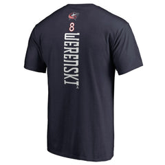 NHL Zach Werenski Columbus Blue Jackets Backer T-Shirt - Navy