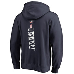 NHL Zach Werenski Columbus Blue Jackets Backer Pullover Hoodie - Navy
