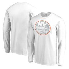 NHL New York Islanders White Out Long Sleeve T-Shirt - White