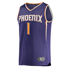 NBA Devin Booker Phoenix Suns Fast Break Replica Jersey Purple - Icon Edition
