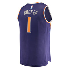 NBA Devin Booker Phoenix Suns Fast Break Replica Jersey Purple - Icon Edition