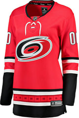 NHL Carolina Hurricanes Fanatics Women's Alternate Breakaway Custom Jersey - Red