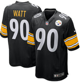 NFL T.J. Watt Pittsburgh Steelers Youth Game Jersey - Black