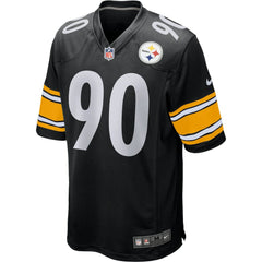 NFL T.J. Watt Pittsburgh Steelers Youth Game Jersey - Black