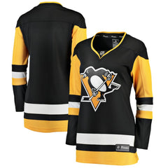 NHL Pittsburgh Penguins Fanatics Women's Home Breakaway Jersey - Black