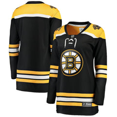 NHL Boston Bruins Fanatics Women's Home Breakaway Jersey - Black